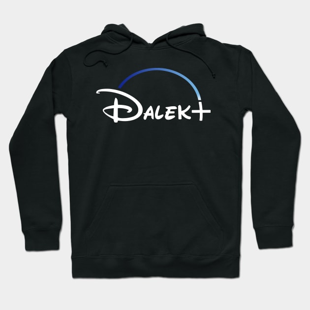 Dalek Plus Black Hoodie by tone